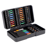 BAHCO Bitset Impact 1/4" 40tlg. DIN 3126, ISO 1173, Typ C 6.3 - Schrauben, Mischen