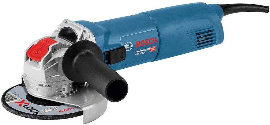Winkelschleifer GWX 14-125 Ø 125mm, X-LOCK, 1400W, 11.000/min - Bosch Elektrowerkzeuge