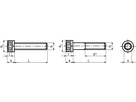 Zyl-Schr m I-6kt UNC ST ~12.9 SCHW BN13 1/4x1" - Bossard Schrauben