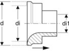 Saugdüse für Einrohrheizung 22mm 90254 - Mapress-Heizungs-Formstücke