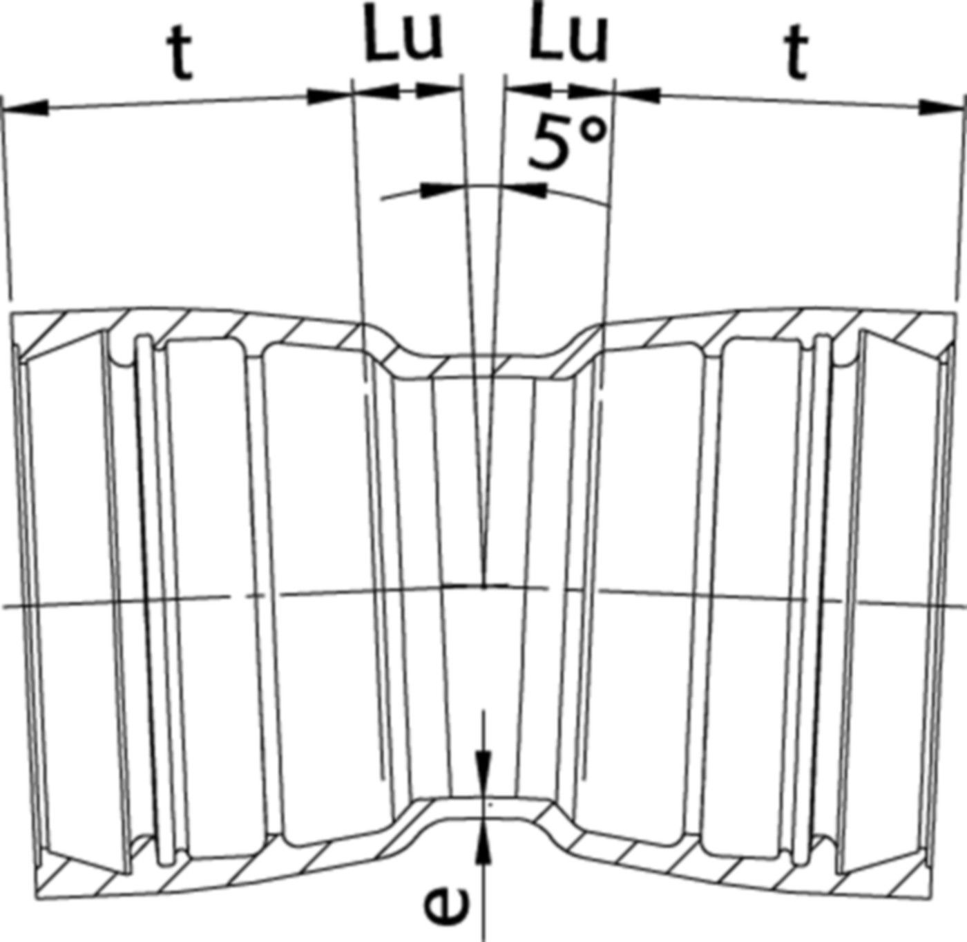 STM-Bogen 2M Novo-Sit MMK 5° DN 200 - WILD Steckmuffenformstücke