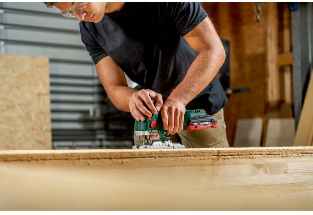 Akku-Stichsäge STA 18 LTX 150 BL 18V, bis 150mm, Pendelhub, solo in mataBox - Metabo Elektrowerkzeuge