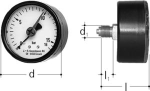Manometer +GF+ JRG