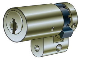 KABA 8 Halbzylinder Typ M1514 37.5/48.5, mit 3 Schlüssel - Kaba 8, Lagerprodukt