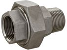 Inox-Verschraubung IG/AG 1/2" 1331 - Rostfreie Gewindefittings