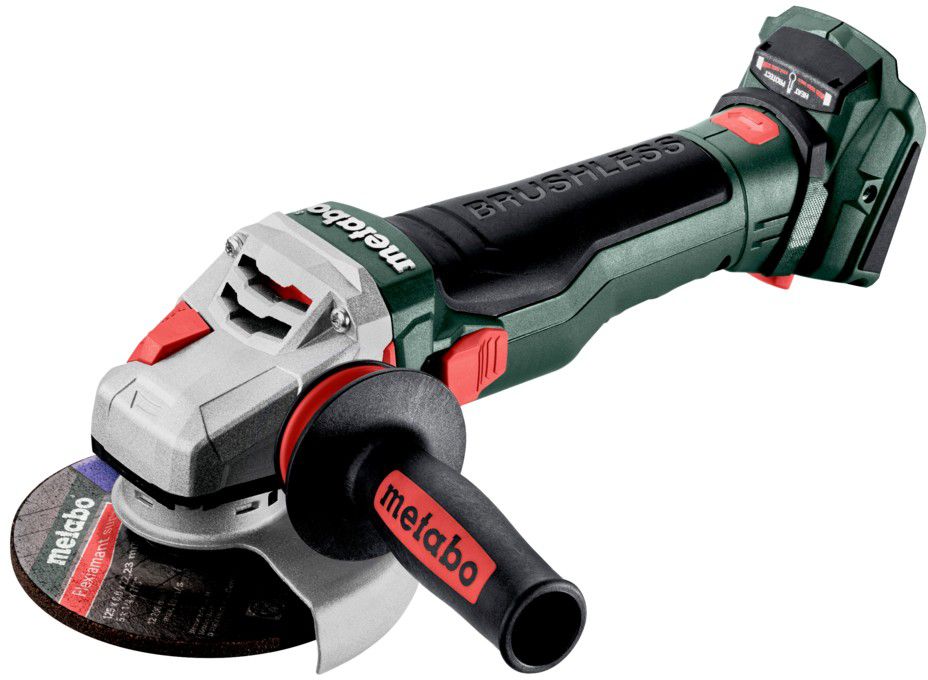 Akku-Winkelschleifer WB 18 LTX BL 15-125 Quick 18 V , Ø 125mm ,  Solo im MetaBOX - Metabo Elektrowerkzeuge