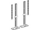 Kombifix Ständerset mit Fussplatte Set à 2 Stück 457.872.26.1 - Geberit Grossisten Shop-Sortiment Zubehör