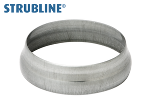 Übergangsstücke 75/ 85 mm 250 "Strubline" - Cr-Ni Spenglereihalbfabrikate