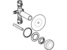 FlowFit Unterputzabsperrventil 25mm glanzverchromt 619.811.21.1 - Geberit Systemventile / Armaturen