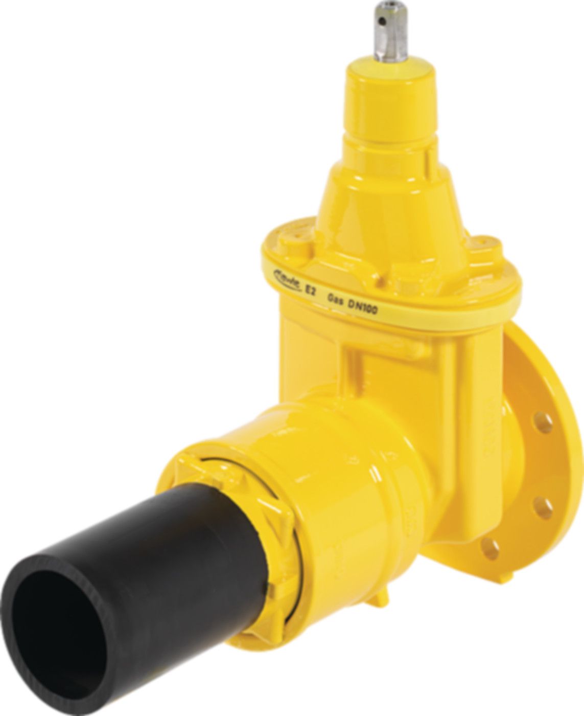 Flansch/PE-Einschweissschieber Gas 4855 DN 100 / d 125mm - Hawle Armaturen