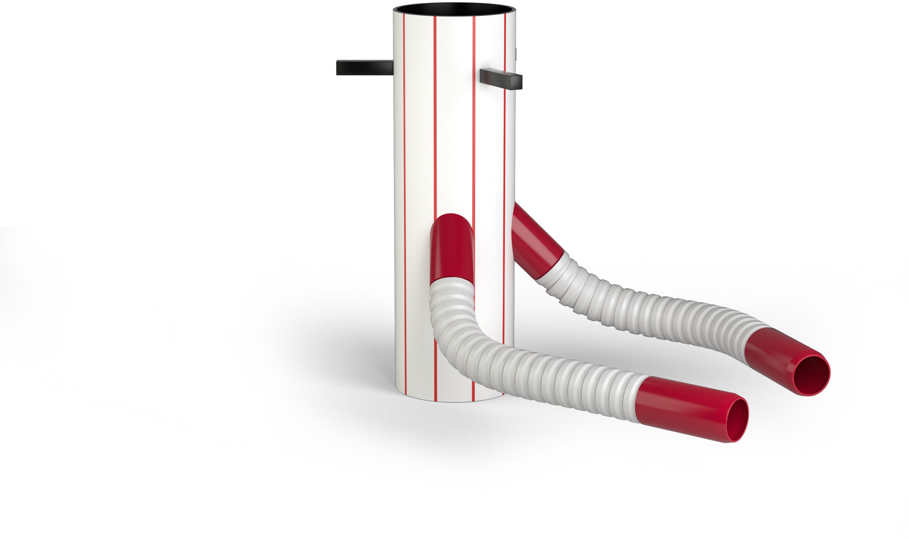 HDPE Fundamentrohr Typ B komplett