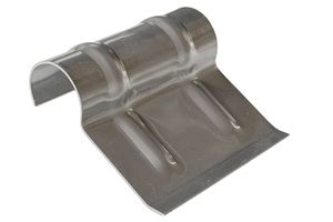 Schnee- und Eisstop 3/4"  408 zum überklemmen, 80 mm lang - Cr-Ni Spenglereihalbfabrikate