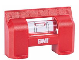 BMI Wasserwaage mit Magneten 7cm, Messgenauigkeit 1mm/m - Nivellieren