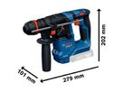 Akku-Bohrhammer GBH 18V-18 X ONECHUCK, KickBack Control, 1,5J, in L-BOXX - Bosch Elektrowerkzeuge