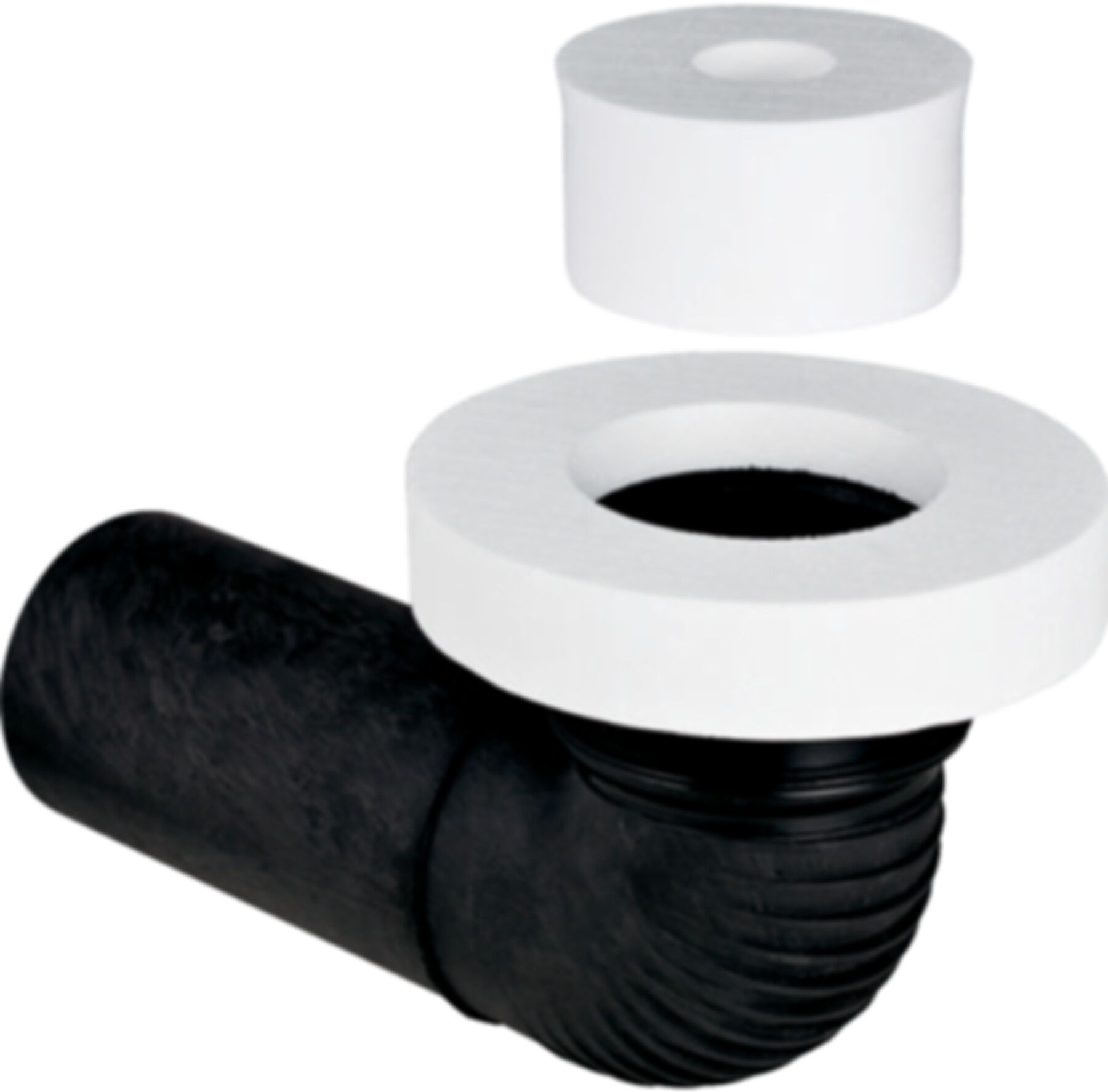 Regenwasser-Anschlussgarnitur waagrecht d110/110mm Silent-db 20 310.970.00.1 - Geberit-Dachentwässerung