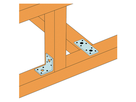 SIMPSON Flachverbinder FLV40/100 40x100x2.5mm, verzinkt - Holzverbinder