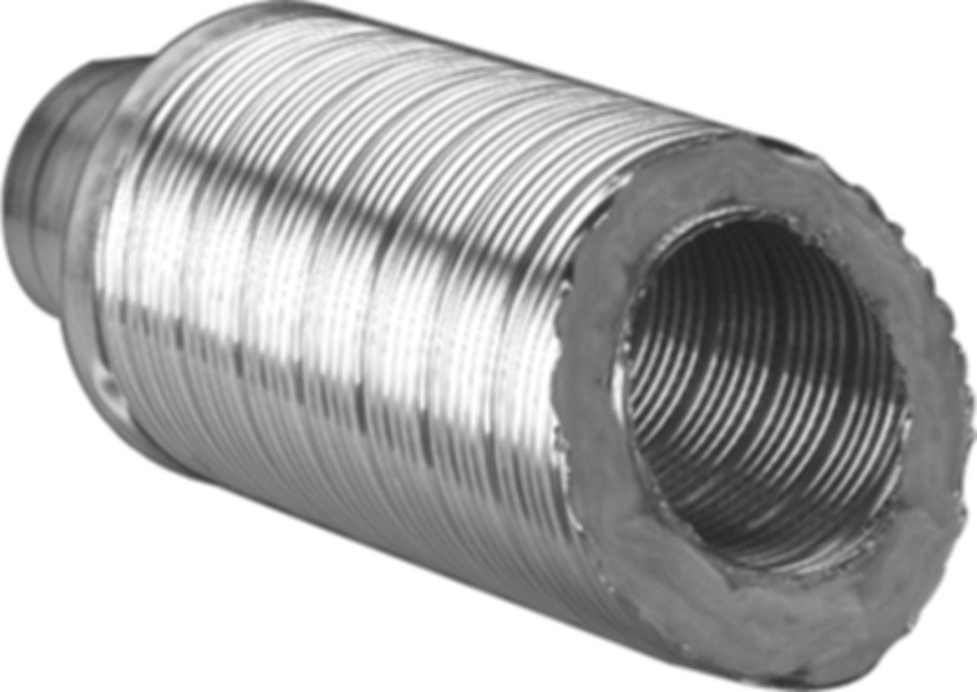 Telefonie-Schalldämpfer TSD 30 200/257 m/Glasfaserisolierung 30 mm, Länge 1 m - Flexible Lüftungsschläuche