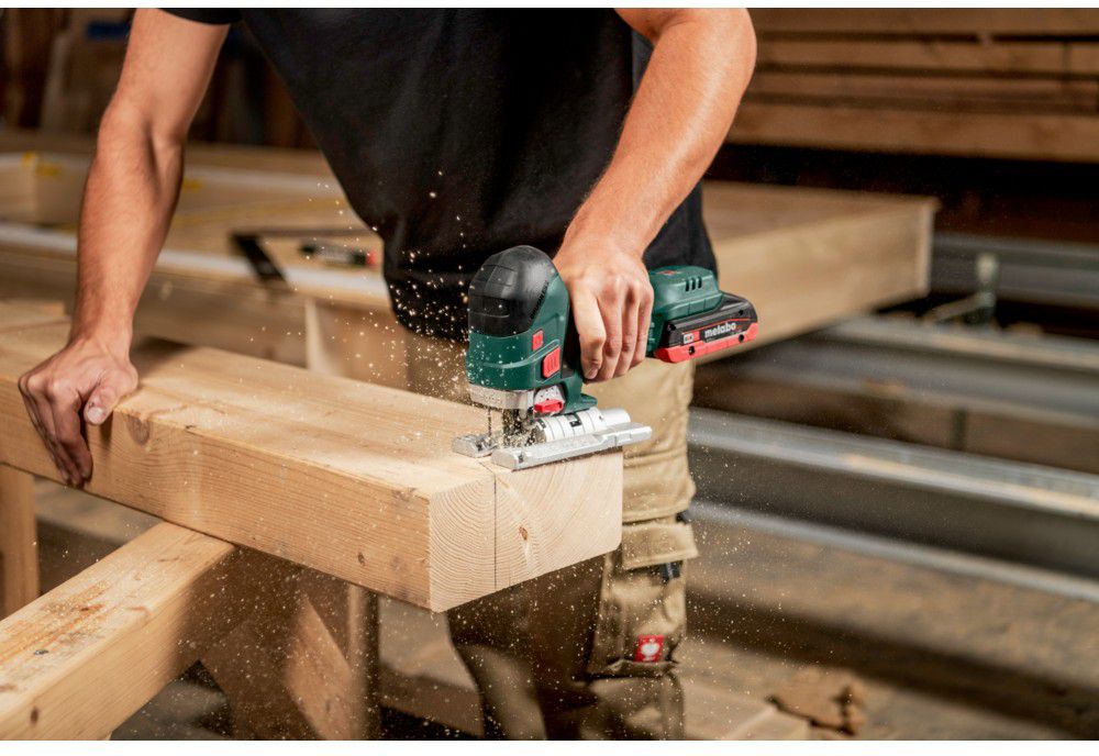 Akku-Stichsäge STA 18 LTX 150 BL 18V, bis 150mm, Pendelhub, solo in mataBox - Metabo Elektrowerkzeuge