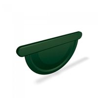 PREFA Rinnenendboden 250 mm Moosgrün 517024 - PREFA Dachentwässerungssysteme