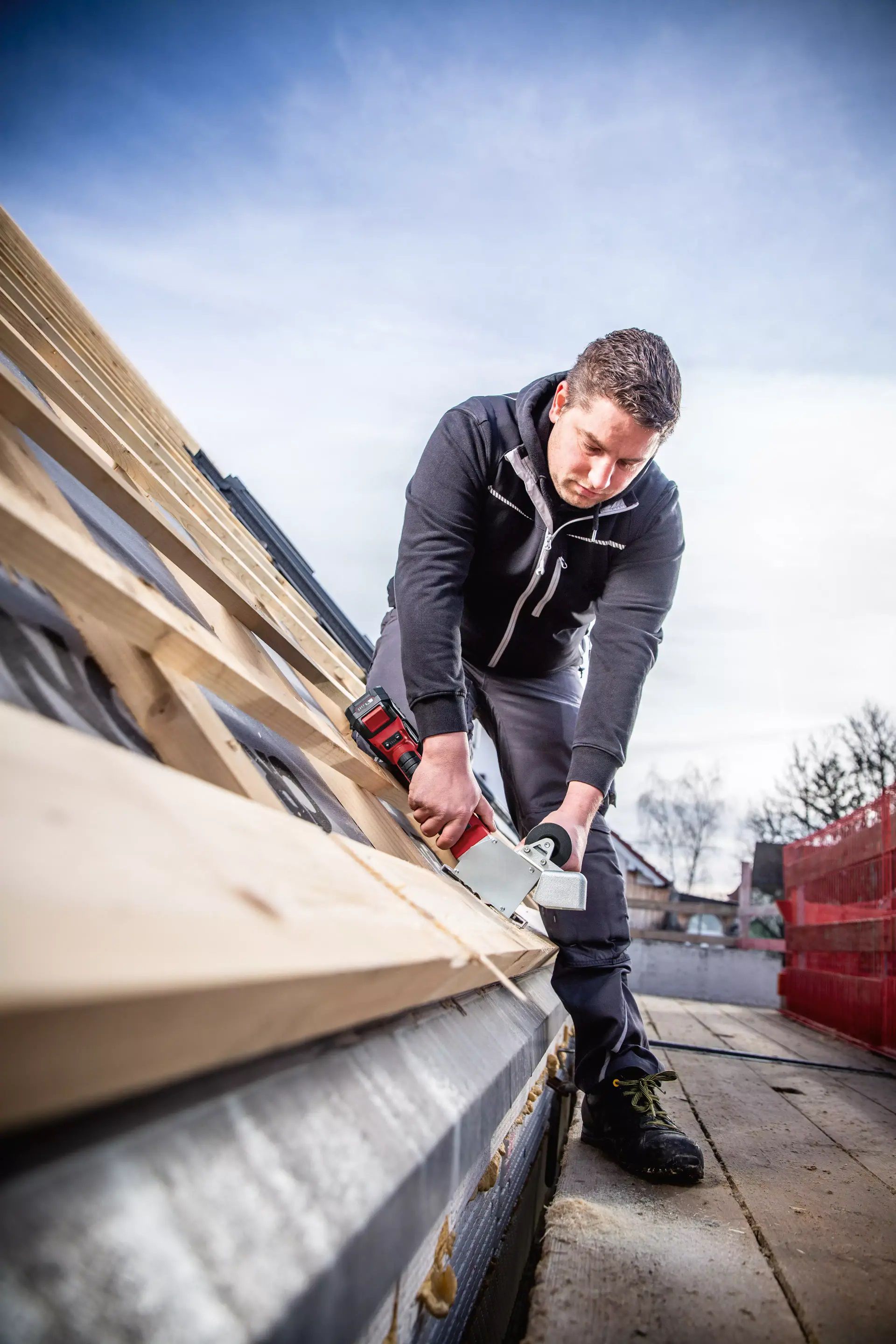 FLEX Rinnenträgereinlassfräse RFE 40 18V , 2x 5.0Ah , 3800-6200 1/min - Spenglerwerkzeuge