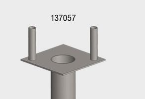 Multi-Befestigungskonsole Isolationsausstecher - INOXTECH-Handlauf-/Geländer-System