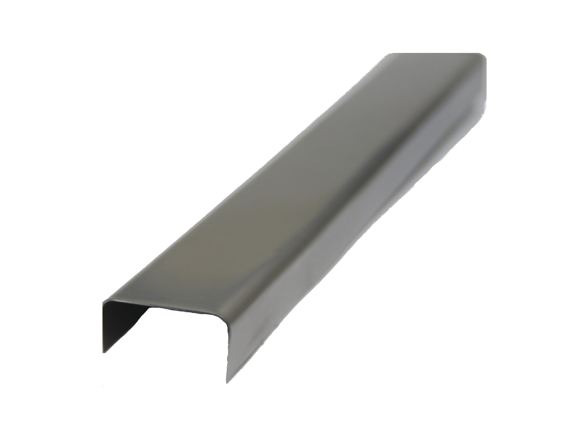 Glas Abdeckprofile 21 + 25 mm Glas - Schwarz Stahl AG, Lenzburg