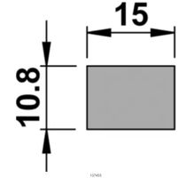 Glaslager zu VSG-19 mm