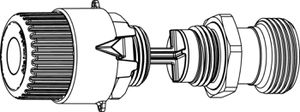 Durchflussregel-Einsätze automatisch HEIMEIER