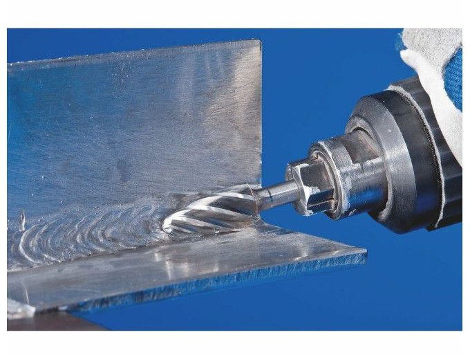 HM-Frässtift, Rundbogenform RBF 1225/6 ALU, Schaft Ø 6mm - Schleifen, Trennen