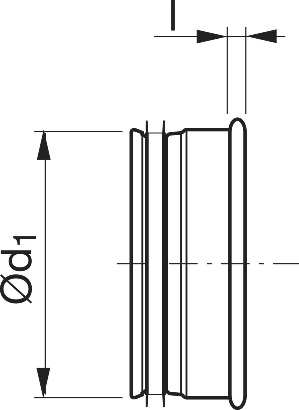 Deckel 280mm ESU-V - Spiralfalzrohre und Zubehör System Safe