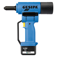 GESIPA Akku-Blindnietgerät "Accu-Bird" 14.4V / 1.3Ah, Li-Ion, im Blechkoffer - Gesipa-Nieten