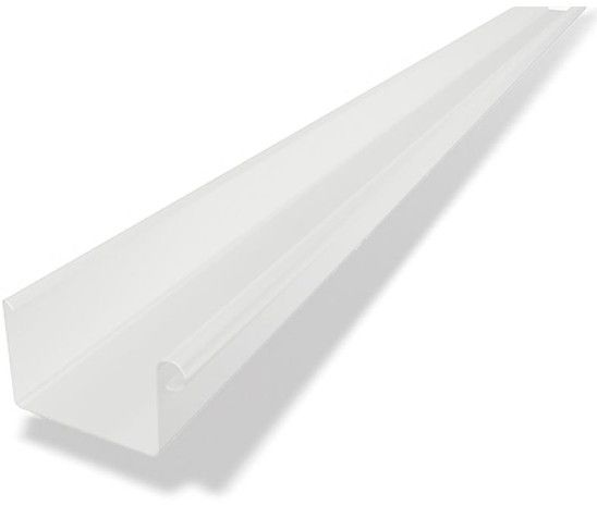 PREFA Kastenrinne à 6 M 333 mm P.10 Prefaweiß - PREFA Dachentwässerungssysteme