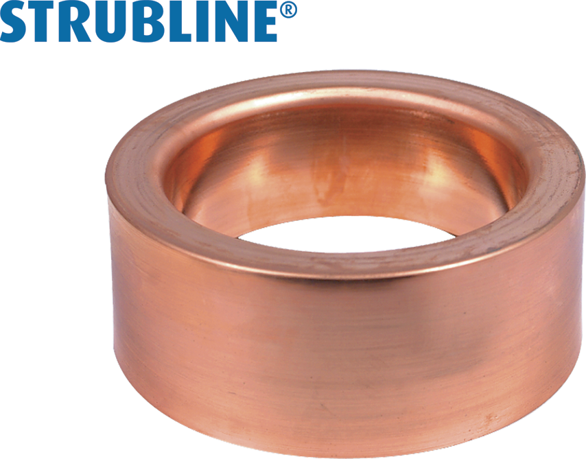 Abschlusszargen 76/115 mm 335 "Strubline" - Kupfer Spenglereihalbfabrikate