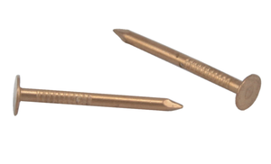 Breitkopfstifte, Kupfer blank Ø 2.5 x 25mm, Pack à 1kg FN 668 - Drahtstifte, CU-Stifte, Inoxstifte