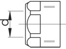 Kappe für Klemmverbindung 20 mm 3211 760 857 073 (760 853 150) - GF Instaflex-Klemmprogramm