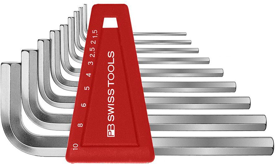 PB Stiftschlüssel-Satz PB 210 H-10, 9-tlg., 1.5 - 10 mm - Schraubenzieher