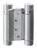 Hettich Pendeltür-Beschlag grau, H = 95mm, Traglast max 15kg/Paar - Diverse Möbelbeschläge und Zubehör