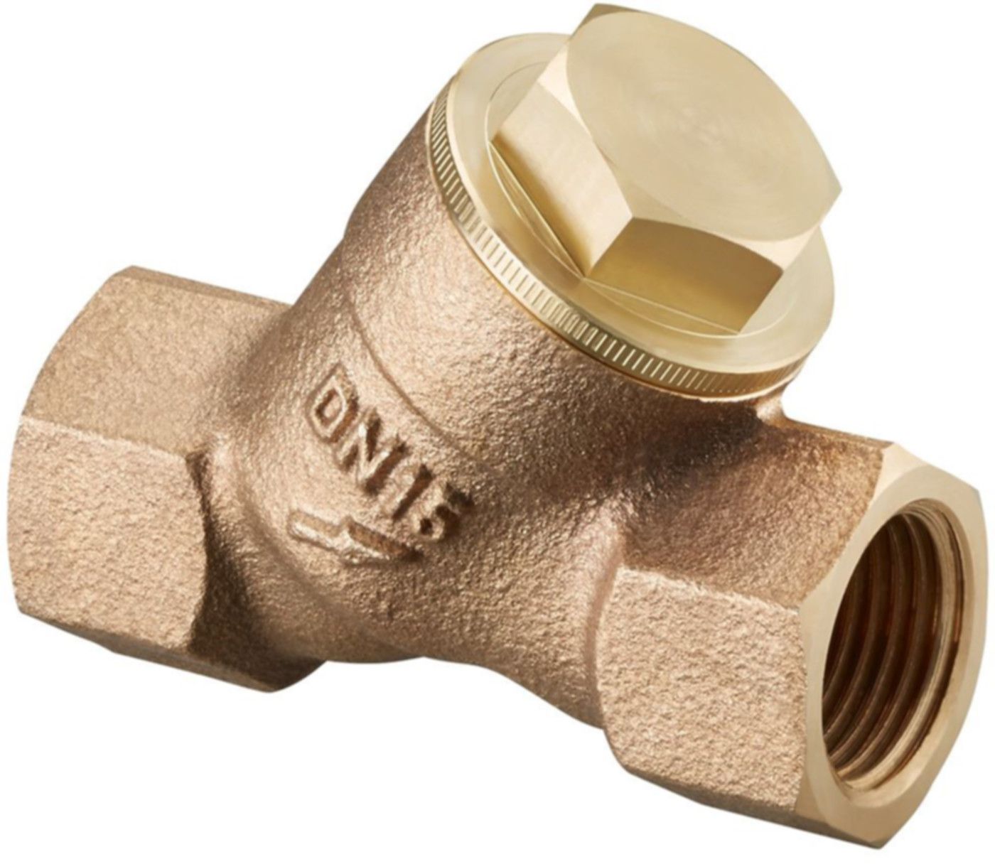 Rotguss m/Einfachsieb Maschenw. 0.6 mm PN 16 2" L=150.0 mm 112 00 16 - Schmutzfänger