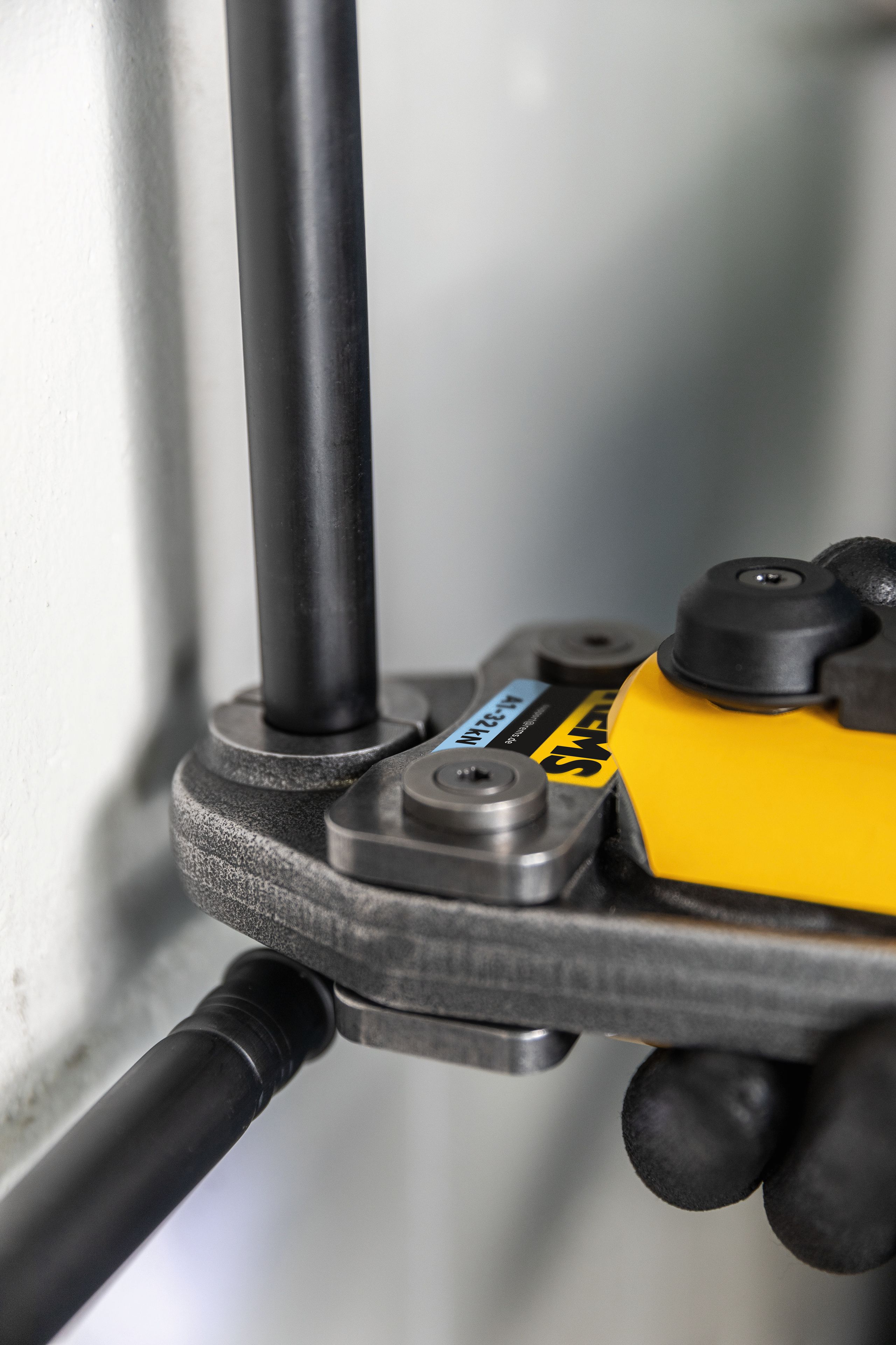 REMS Akku-Press 22 V ACC Basic-Pack, L-Boxx 22V, 1 x  2.5Ah, bis Ø 110mm, drehbar, 576011 R220 - Sanitärwerkzeuge