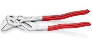 KNIPEX Zangenschlüssel, gewinkelt 86 43 250, L= 250mm, 15°, verchromt - Zangen, Schneiden