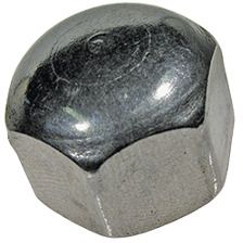 6-kt-Hutmuttern niedr Form INOX A4 BN634 DIN917 M5 - Bossard Schrauben