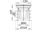 Bodenablauf Pronto K Rahmen Kunststoff begehbar 300 Kg DN 100 3-700360 - SCHACO Entwässerungstechnik