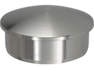 Rohrkappe Vollmaterial halbrund 25.0 x 1.5 mm geschliffen 1.4301 - INOXTECH-Handlauf-/Geländer-System
