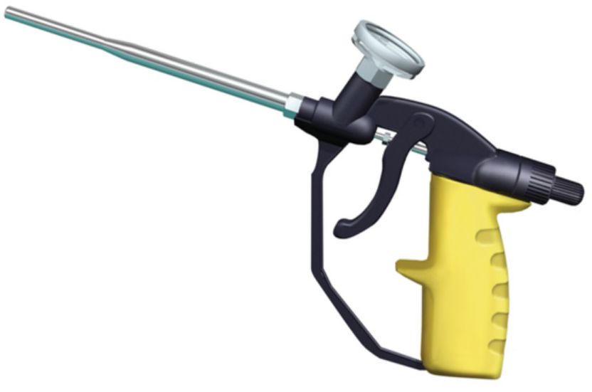 Sika Foam Dispenser Schaumpistole "Profi", gelb/schwarz - Dichten