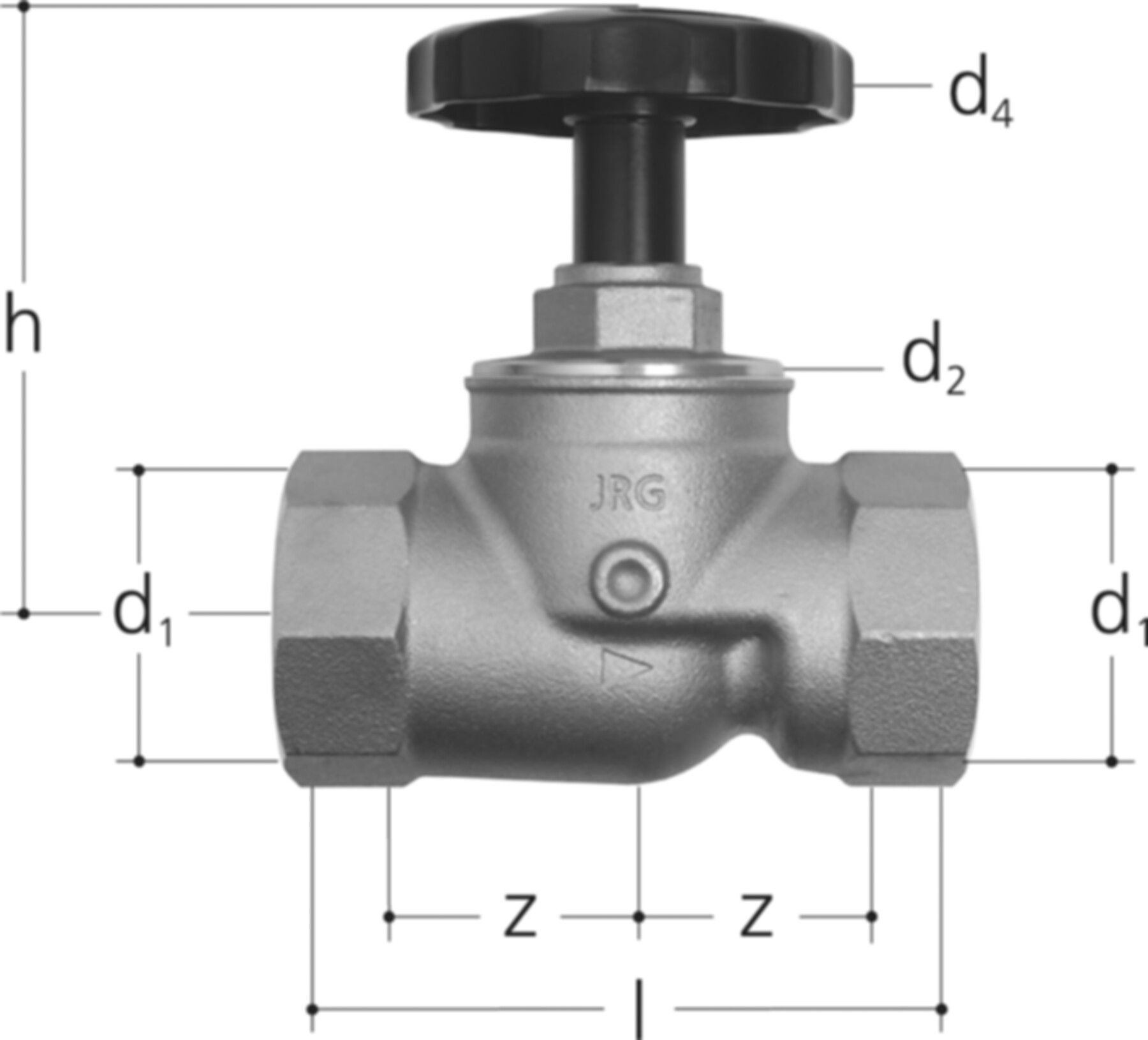 Geradsitzventil 21/2" 5350.720 - JRG Armaturen