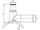 Druckanbohrarmatur Top-Loading DAA-TL d 250-315(400)/63mm 615 339 - Frialen Elektroschweissfittinge