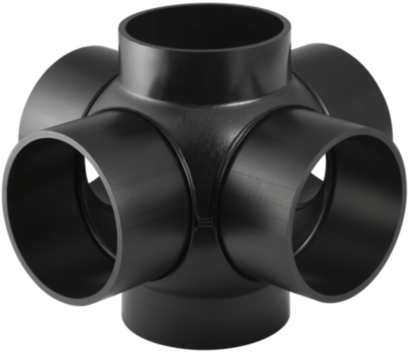 Mehrfach-Abzweig 4-teilig 90° d 110/110mm 367.610.16.1 - Geberit-PE-Formstücke