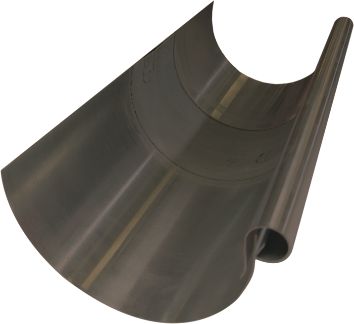 Rinnendila 330 mm 139 "SOBA" Zink vorbewittert - Dilatationen