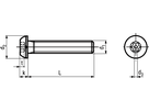 Einbruchsi Schr I-6rd~ISO 7380-1 A2 BN33021 M 6 x 20 / X30 - Bossard Schrauben