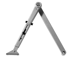 GEZE Feststellgestänge silber, mit Feststeller zu TS 2000V+TS 4000 - Türöffner, Türschliesser, Türfeststeller